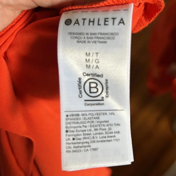 Athleta Red Sleeveless Dress - Picture 8 of 8